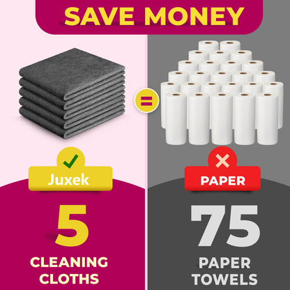 Juxek Magic Cleaning Cloth (5-Pack)