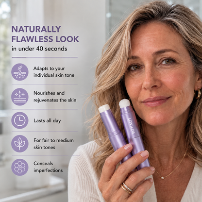💧2-in-1 Color Changing Foundation Stick – The stick that makes mature skin glow again