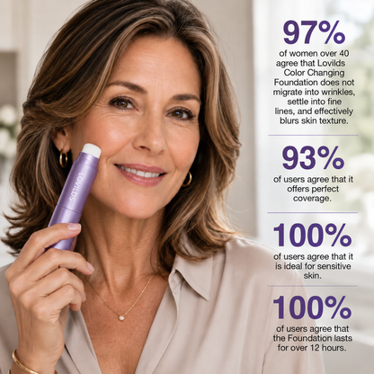 💧2-in-1 Color Changing Foundation Stick – The stick that makes mature skin glow again